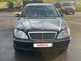 2002 Mercedes-Benz S-Класс 500 Long IV (W220) Рестайлинг, чёрный, 509000 рублей, вид 2