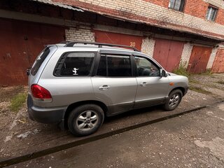 2004 Hyundai Santa Fe I, серебристый, 950000 рублей, вид 3
