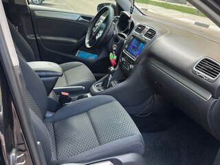 2008 Volkswagen Golf VI, чёрный, 635000 рублей, вид 4