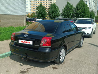 2008 Toyota Avensis II Рестайлинг, чёрный, 700000 рублей, вид 3