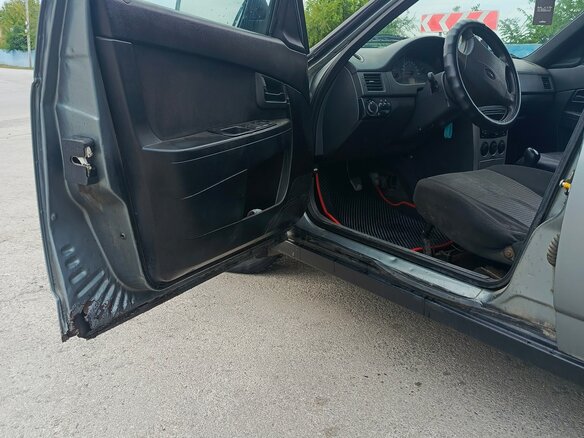 2010 Lada (ВАЗ) Priora I, серый, 170000 рублей - вид 7