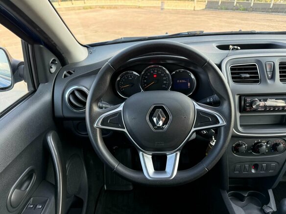 2018 Renault Logan II Рестайлинг, синий, 759000 рублей - вид 16