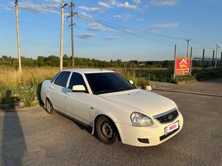 2013 Lada (ВАЗ) Priora I, белый, 260000 рублей, вид 3