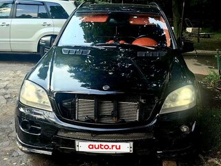 2007 Mercedes-Benz M-Класс 320 II (W164), чёрный, 1250000 рублей, вид 2