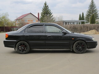 2007 Kia Spectra I Рестайлинг 2, чёрный, 380000 рублей, вид 3