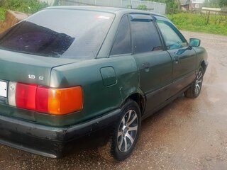 1991 Audi 80 IV (B3), зелёный, 105000 рублей, вид 5