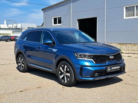 2021 Kia Sorento IV, голубой, 3195000 рублей, вид 3