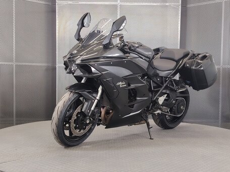 2018 Kawasaki Ninja H2 SX, серый, 1429000 рублей, вид 4