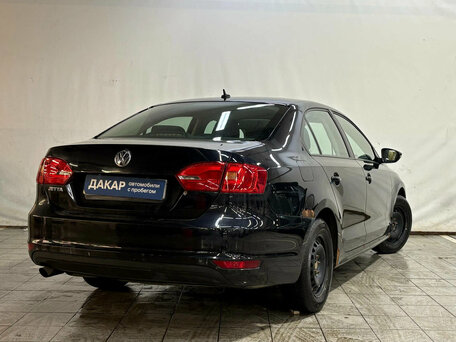 2014 Volkswagen Jetta VI, чёрный, 670000 рублей, вид 4