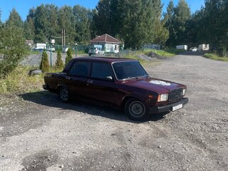 2006 Lada (ВАЗ) 2107, пурпурный, 50000 рублей, вид 2