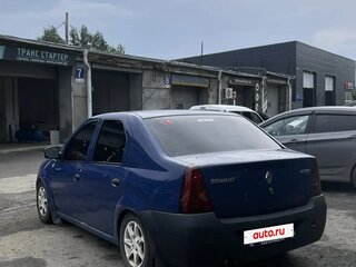 2007 Renault Logan I, синий, 275000 рублей, вид 3