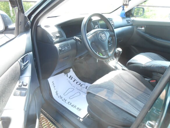 2006 Toyota Corolla IX (E120, E130) Рестайлинг, зелёный, 640000 рублей - вид 6