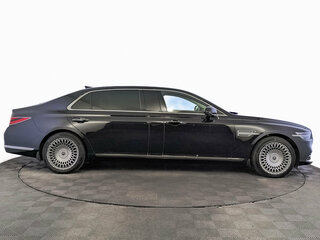 2022 Genesis G90 Limousine I Рестайлинг, чёрный, 5865000 рублей, вид 4