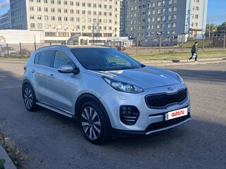 2016 Kia Sportage IV, серебристый, 2200000 рублей, вид 4