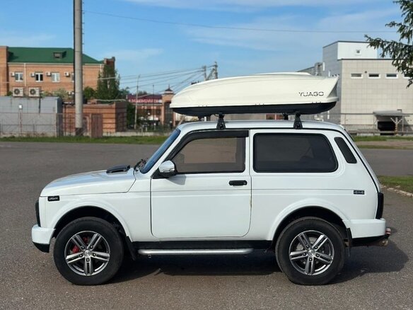 1998 Lada (ВАЗ) 2121 (4x4) I Рестайлинг, белый, 450000 рублей - вид 5