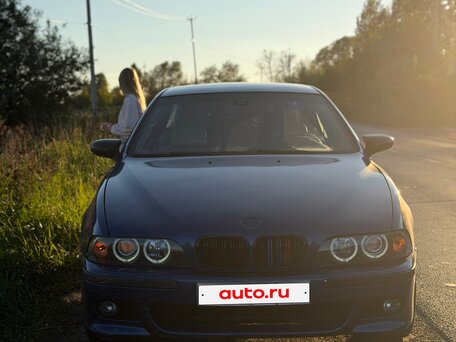 1998 BMW 5 серии 528i IV (E39), синий, 600000 рублей, вид 2