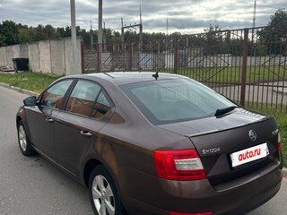 2014 Skoda Octavia III (A7), коричневый, 1370000 рублей, вид 5