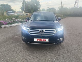 2011 Toyota Highlander II (XU40) Рестайлинг, синий, 2300000 рублей, вид 2