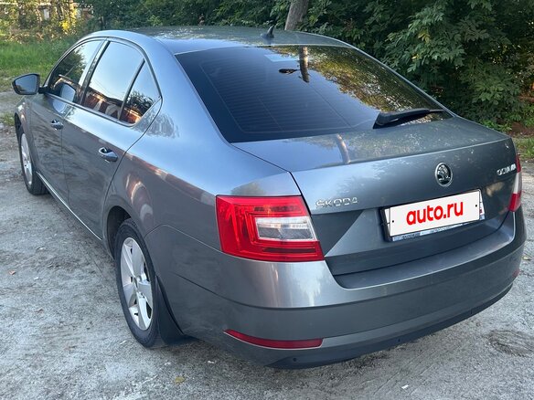 2019 Skoda Octavia III (A7) Рестайлинг, серый, 1700000 рублей - вид 5