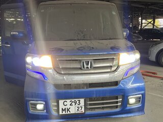 2016 Honda N-BOX I Рестайлинг, синий, 895000 рублей, вид 1