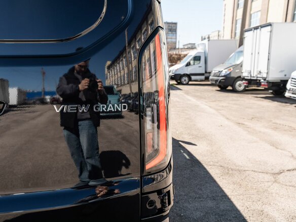 2026 Foton View, фиолетовый - вид 9