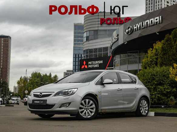 2011 Opel Astra J, серебристый, 448000 рублей