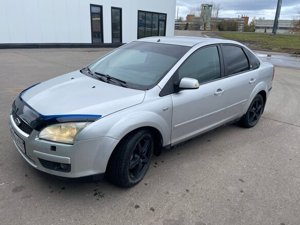 2006 Ford Focus II, серебристый - вид 1