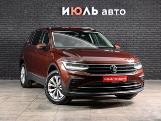 2021 Volkswagen Tiguan II Рестайлинг, коричневый, 2460000 рублей, вид 3