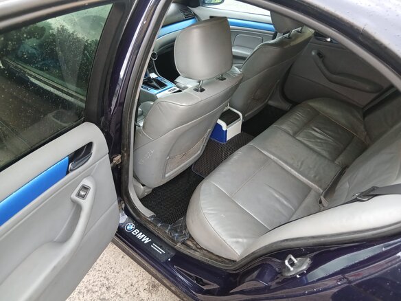 2001 BMW 3 серии 318i IV (E46), синий, 690000 рублей - вид 19