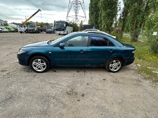 2006 Mazda 6 I (GG) Рестайлинг, синий, 200000 рублей, вид 4