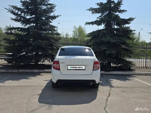 2019 Lada (ВАЗ) Granta I Рестайлинг, белый, 565000 рублей - вид 5