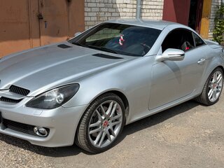 2008 Mercedes-Benz SLK-Класс 200 II (R171) Рестайлинг, серебристый, 1600005 рублей, вид 1