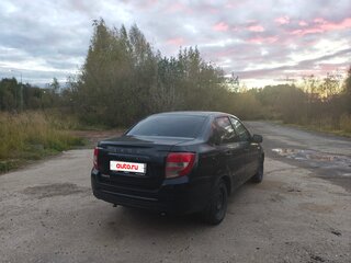 2013 Lada (ВАЗ) Granta I, чёрный, 270000 рублей, вид 5