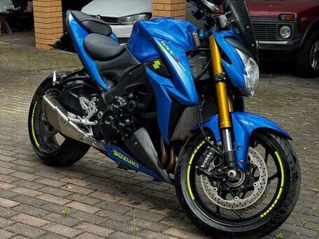 2016 Suzuki GSX-S 1000, синий, 750000 рублей, вид 1