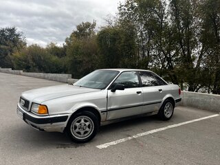 1991 Audi 80 V (B4), серебристый, 300000 рублей, вид 1