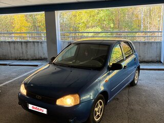 2007 Lada (ВАЗ) Kalina I, синий, 220000 рублей, вид 1