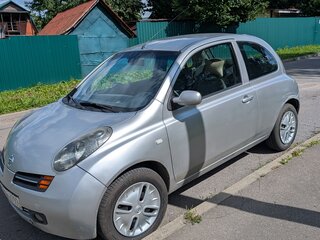 2003 Nissan Micra III (K12), серебристый, 230000 рублей, вид 1