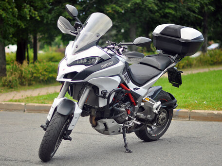 2016 Ducati Multistrada 1200, белый, 1100000 рублей, вид 1