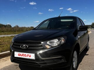 2020 Lada (ВАЗ) Granta I Рестайлинг, чёрный, 570000 рублей, вид 1