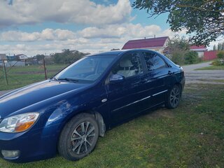 2008 Kia Cerato I Рестайлинг, синий, 650000 рублей, вид 4