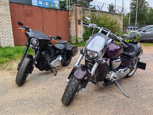 2007 Suzuki Boulevard M109R, фиолетовый, 950000 рублей - вид 18