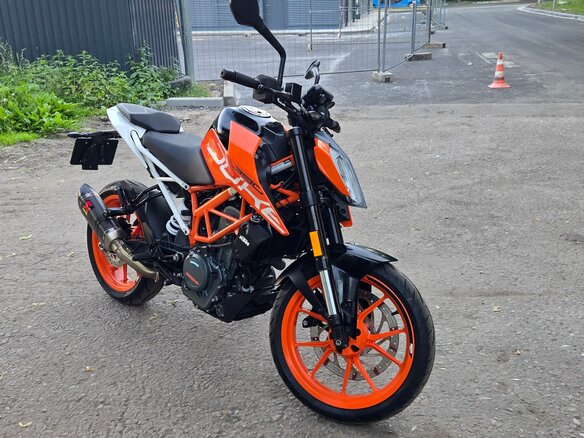 2017 KTM 390 Duke, оранжевый, 445000 рублей - вид 13