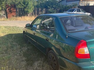 2001 Hyundai Accent ТагАЗ II, зелёный, 320000 рублей, вид 5
