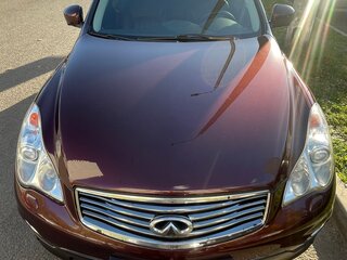2011 Infiniti EX25 I (J50), пурпурный, 1368000 рублей, вид 2