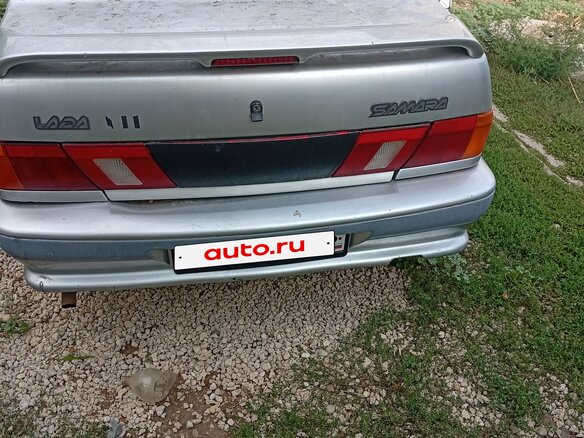 2001 Lada (ВАЗ) 2115, серебристый, 90000 рублей - вид 4