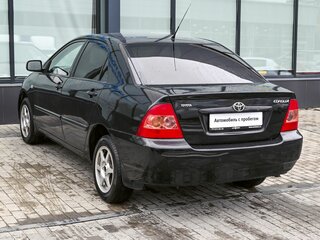 2005 Toyota Corolla IX (E120, E130) Рестайлинг, чёрный, 479000 рублей, вид 3