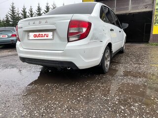 2018 Lada (ВАЗ) Granta I Рестайлинг, белый, 325000 рублей, вид 4