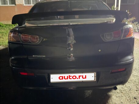 2010 Mitsubishi Lancer X, чёрный, 630000 рублей, вид 5