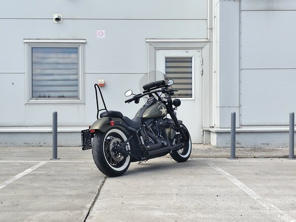 2015 Harley-Davidson Softail Slim, зелёный - вид 7