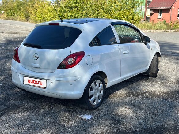2008 Opel Corsa D, белый, 249000 рублей - вид 9